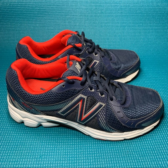 Running Shoes Navy Blue Mens 95 